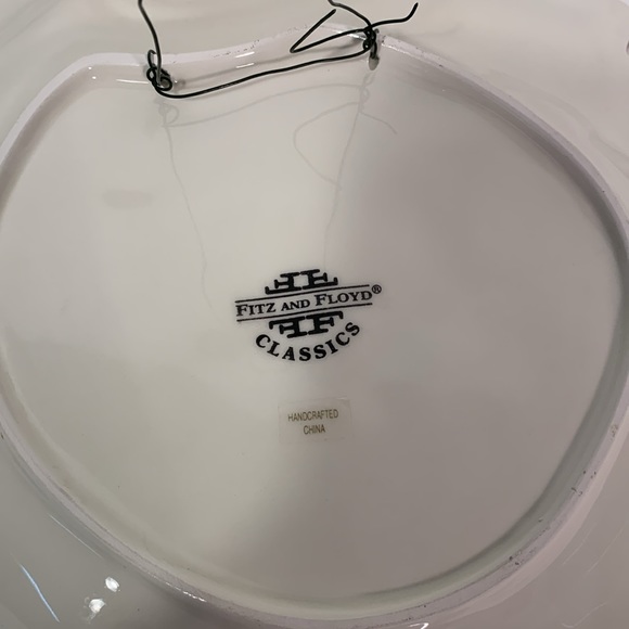 FITZ AND FLOYD CLASSICS CERAMIC FROSTY SNOWMAN  PLATE Wall Hanging. - Picture 8 of 10